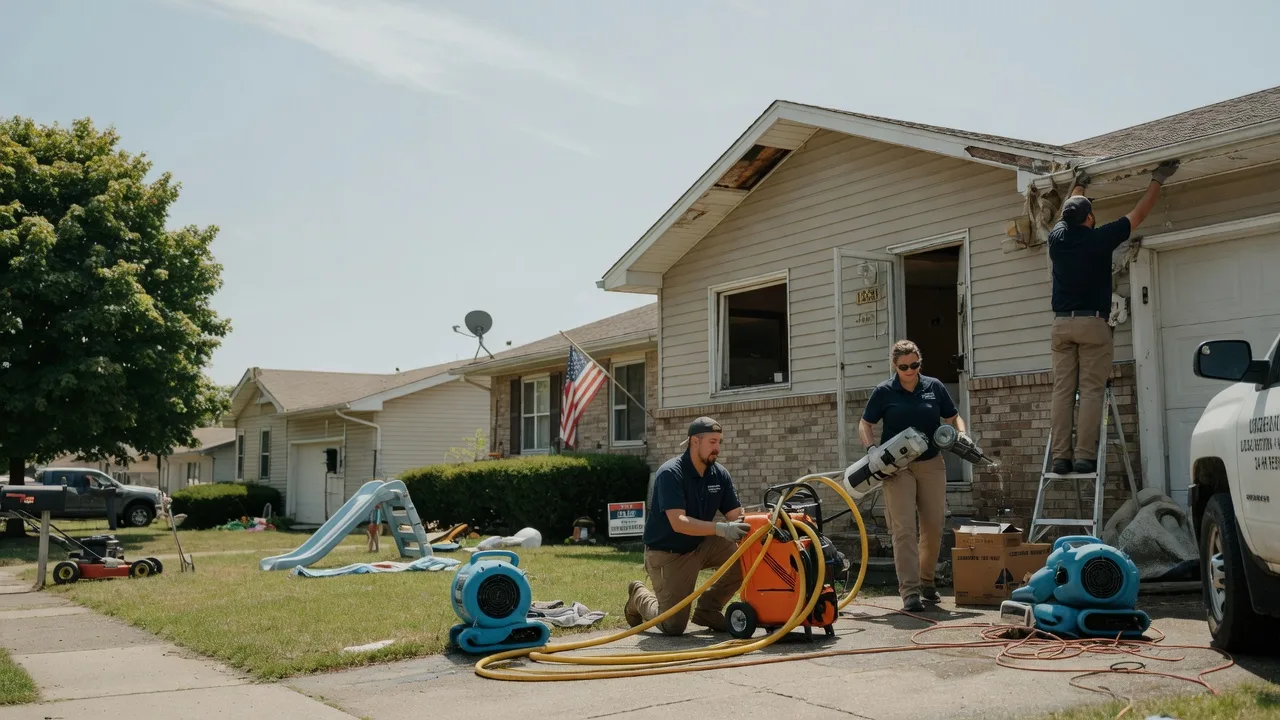 Water Damage Restoration in Burr Oak, KS near me